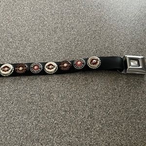 Harley Davidson bottle cap belt!